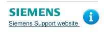 Siemens Support website